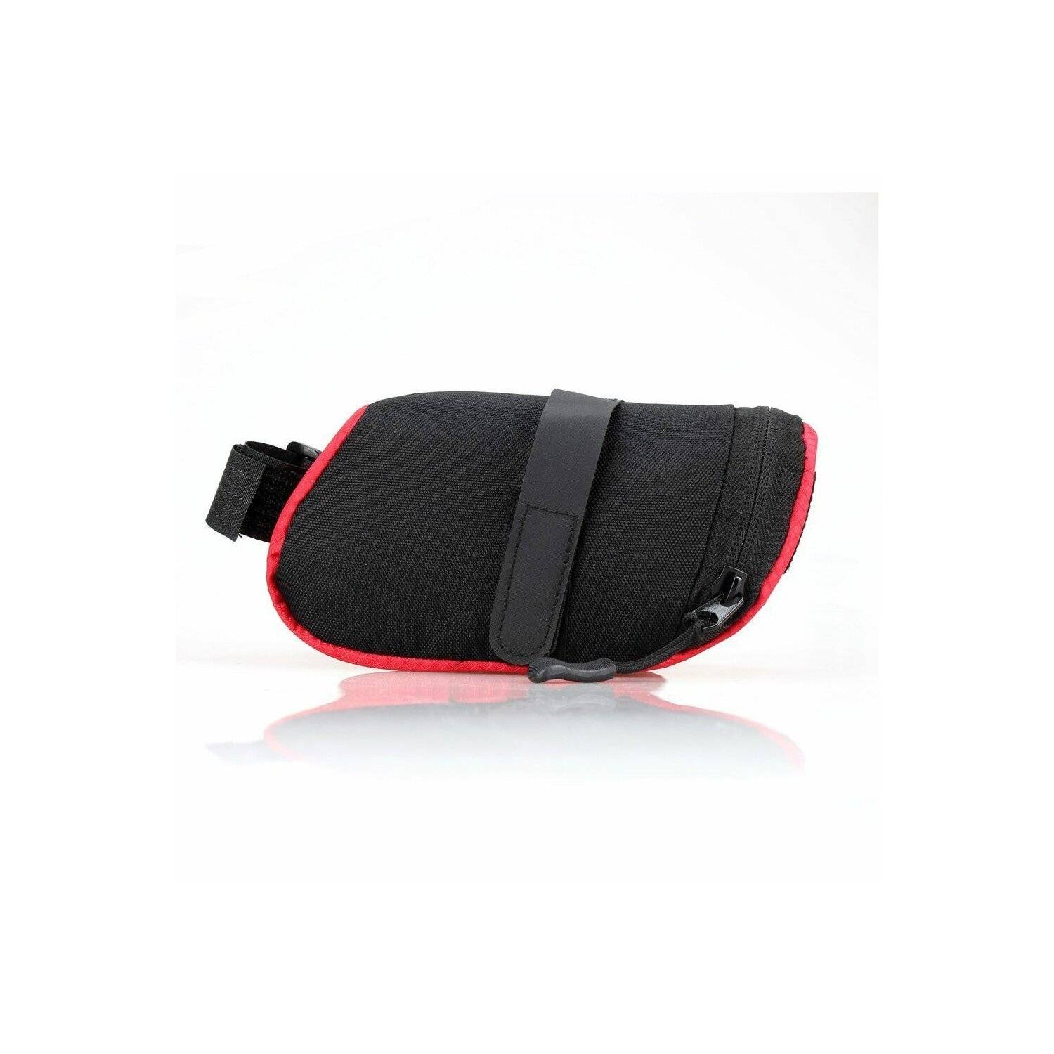 B-Soul Fahrradtasche Gepäcktasche Gepäckträger Fahrrad Bike Radtasche Tasche unter dem Sattel 0,6L Rot