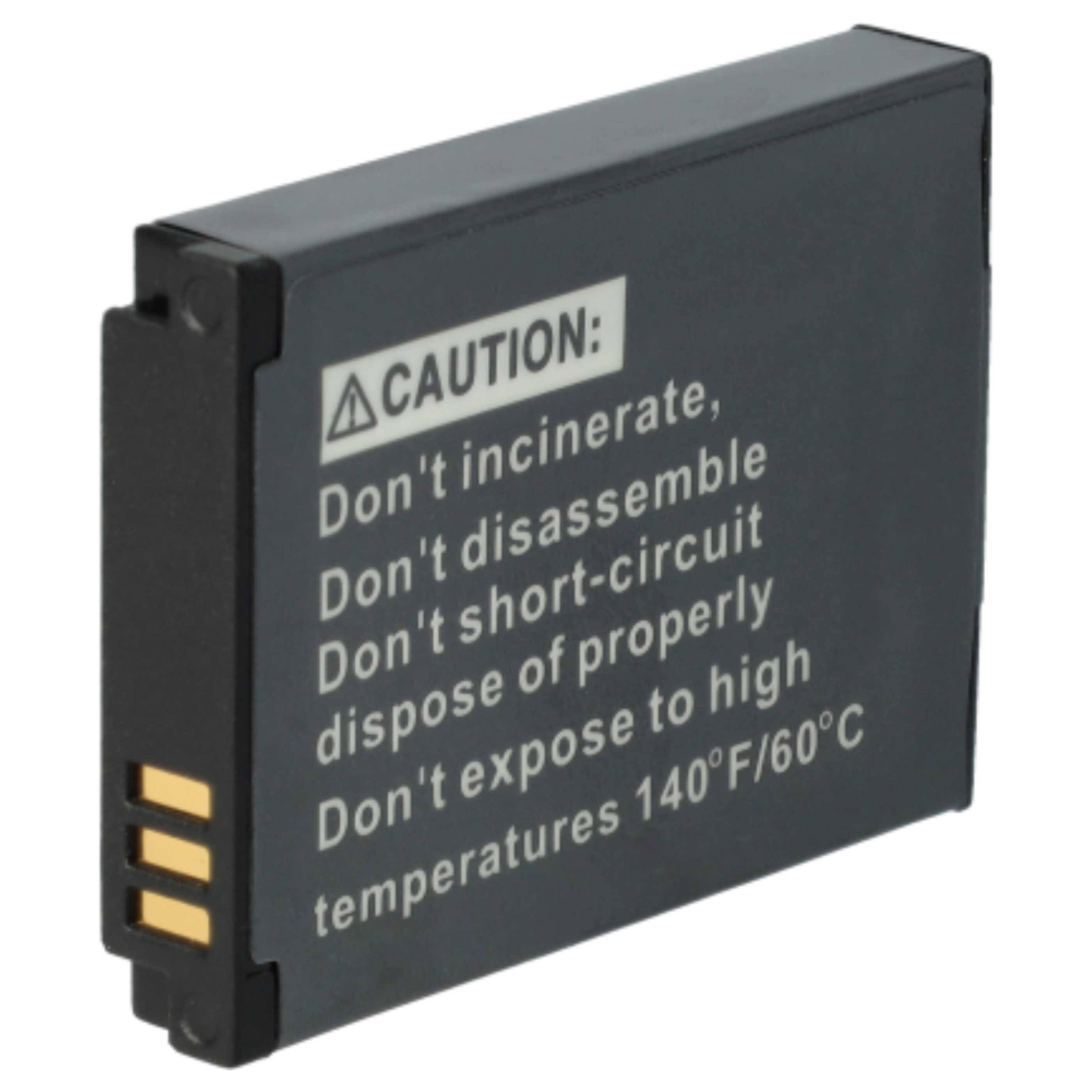 vhbw 3x Akku kompatibel mit Samsung SL410, SL310, SL202, PL70, PL57, PL65, PL60, SL102, SL420, SL502 Kamera (700 mAh, 3,6 V, Li-Ion)