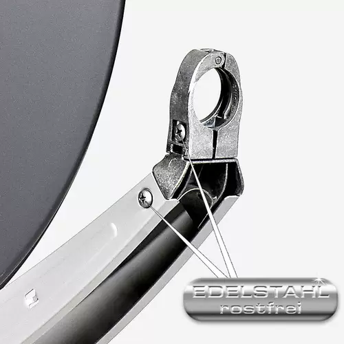 Fuba Sat Anlage 8 Teilnehmer | DAA 780 A Satellitenschüssel 80cm Alu anthrazit (Testergebnis: ausgezeichnet)* + Fuba Quattro LNB + Fuba Sat Fuba Sat Anlage 8 Teilnehmer | DAA 780 A Satellitenschüssel 80cm Alu anthrazit (Testergebnis: ausgezeichnet)* + Fuba Quattro LNB + Fuba Sat