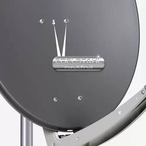 Fuba Sat Anlage 2 Teilnehmer - 2 Satelliten (z.B. Astra/Hotbird) | DAA 780 A Satellitenschüssel 80cm Alu anthrazit (Testergebnis: ausgezeichnet)* Fuba Sat Anlage 2 Teilnehmer - 2 Satelliten (z.B. Astra/Hotbird) | DAA 780 A Satellitenschüssel 80cm Alu anthrazit (Testergebnis: ausgezeichnet)*