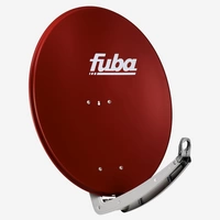 Fuba Sat Anlage 16 Teilnehmer - 2 Satelliten (z.B. Astra/Hotbird) | DAA 780 R Satellitenschüssel 80cm Alu rot (Testergebnis: ausgezeichnet)* + 2x Fuba Sat Anlage 16 Teilnehmer - 2 Satelliten (z.B. Astra/Hotbird) | DAA 780 R Satellitenschüssel 80cm Alu rot (Testergebnis: ausgezeichnet)* + 2x