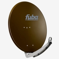 Fuba Sat Anlage 24 Teilnehmer - 2 Satelliten (z.B. Astra/Hotbird) | DAA 780 B Satellitenschüssel 80cm Alu braun (Testergebnis: ausgezeichnet)* + 2x Fuba Sat Anlage 24 Teilnehmer - 2 Satelliten (z.B. Astra/Hotbird) | DAA 780 B Satellitenschüssel 80cm Alu braun (Testergebnis: ausgezeichnet)* + 2x