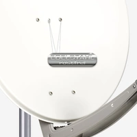 Fuba Sat Anlage 1 Teilnehmer | DAA 780 W Satellitenschüssel 80cm Alu weiß (Testergebnis: ausgezeichnet)* + Fuba DEK 117 Single LNB 1 Teilnehmer (DVB Fuba Sat Anlage 1 Teilnehmer | DAA 780 W Satellitenschüssel 80cm Alu weiß (Testergebnis: ausgezeichnet)* + Fuba DEK 117 Single LNB 1 Teilnehmer (DVB