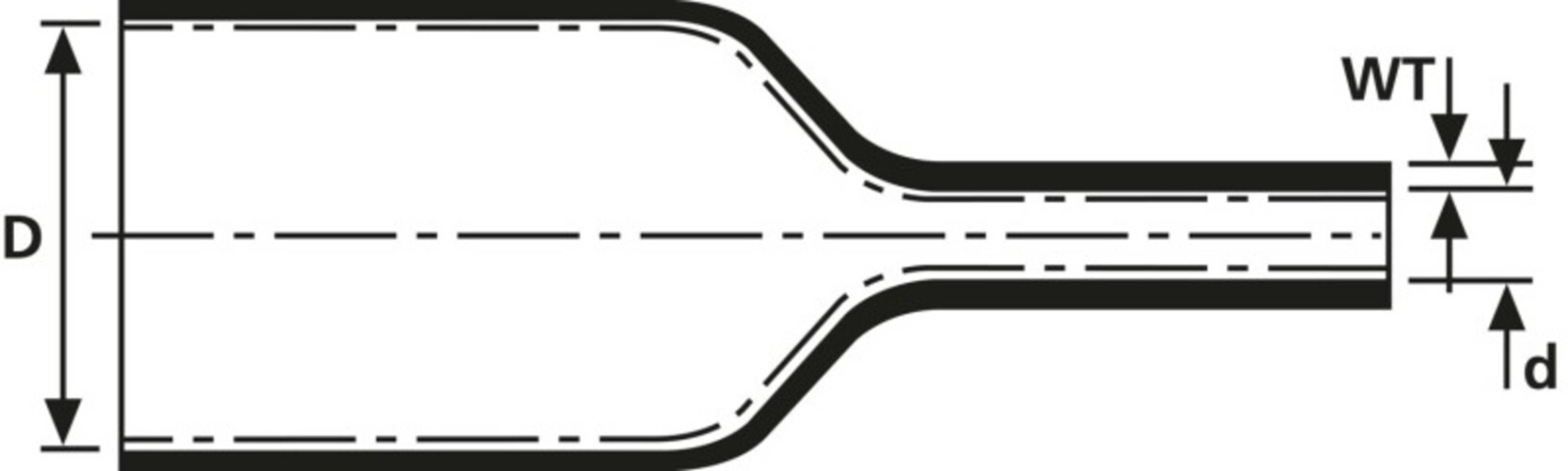 HellermannTyton Schrumpfschlauch HA67-19,0/3,2