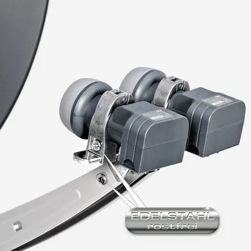 Fuba Sat Anlage 2 Teilnehmer - 2 Satelliten (z.B. Astra/Hotbird) | DAA 780 A Satellitenschüssel 80cm Alu anthrazit (Testergebnis: ausgezeichnet)* Fuba Sat Anlage 2 Teilnehmer - 2 Satelliten (z.B. Astra/Hotbird) | DAA 780 A Satellitenschüssel 80cm Alu anthrazit (Testergebnis: ausgezeichnet)*