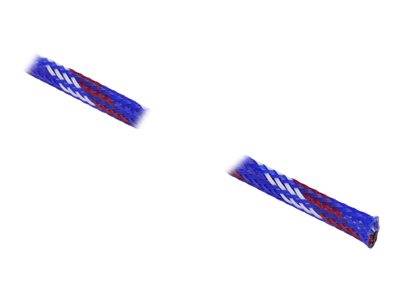 Delock - Geflechtschlauch - dehnbar - 2 m - weiß