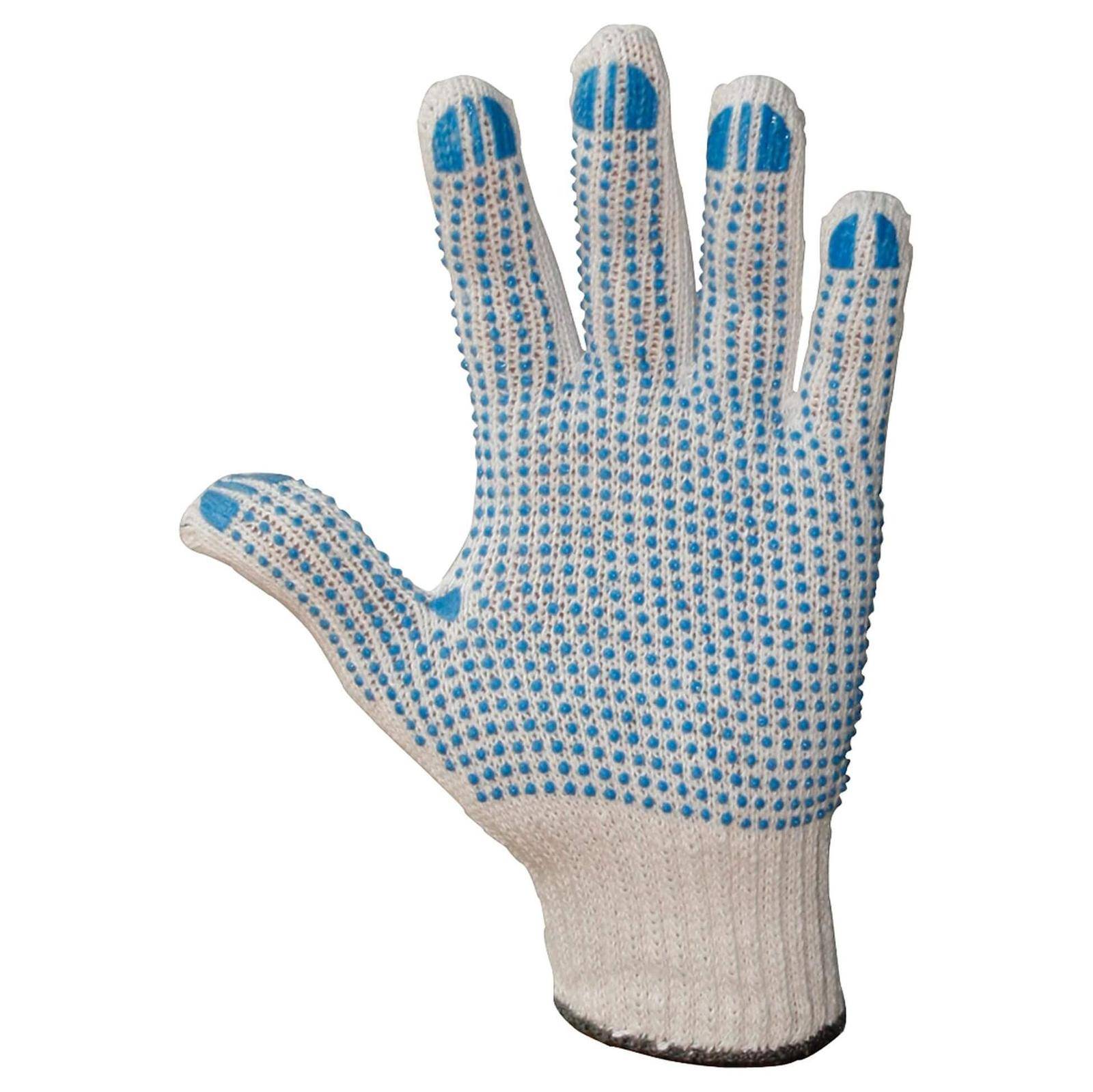 tprosafe Polyester Strickhandschuhe BluePoint 60 Paar - Größe:7