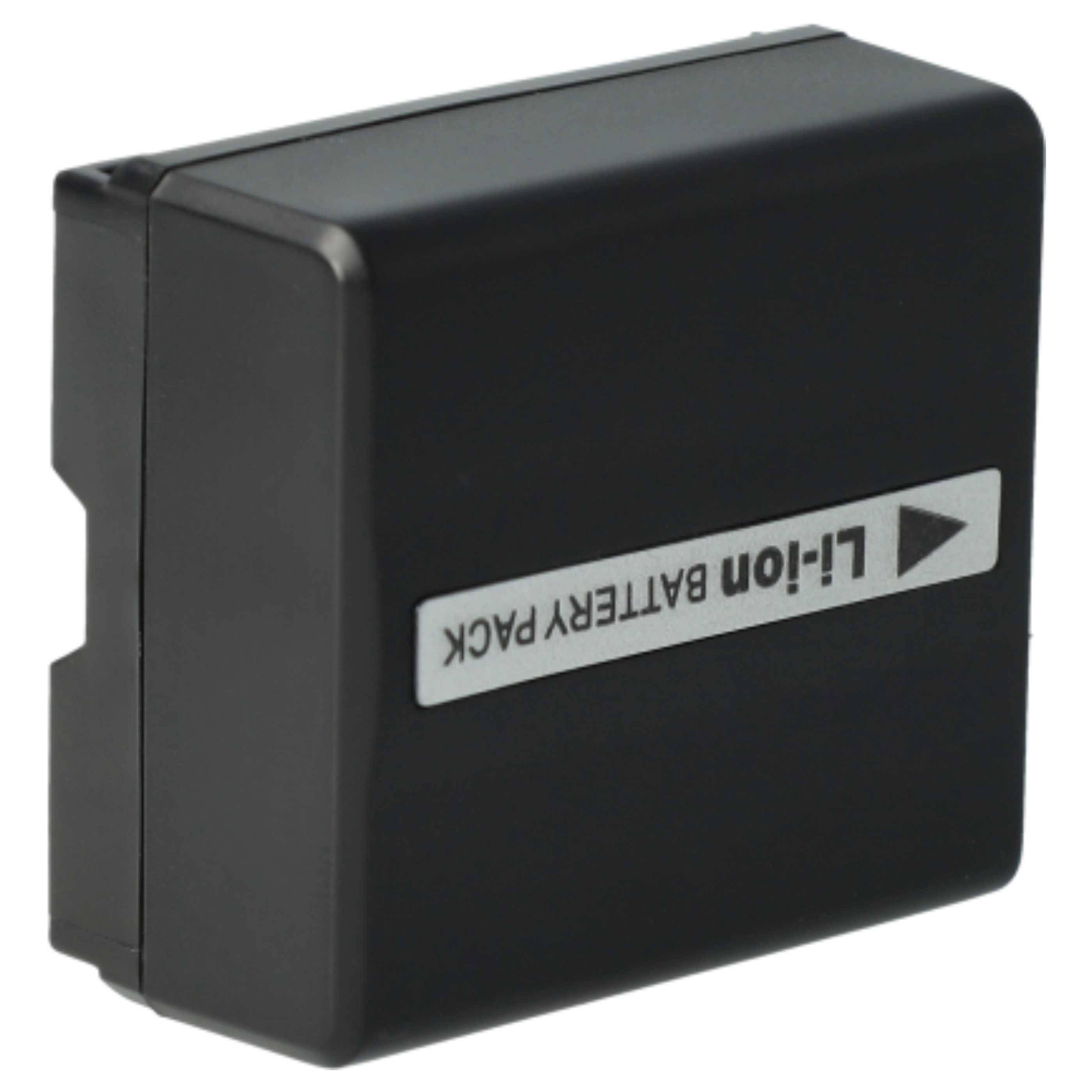 vhbw 3x Akku kompatibel mit Panasonic NV-GS60, NV-GS55K, NV-GS70, NV-GS500, NV-GS50, NV-GS400 Videokamera Camcorder (600 mAh, 7,2 V, Li-Ion)