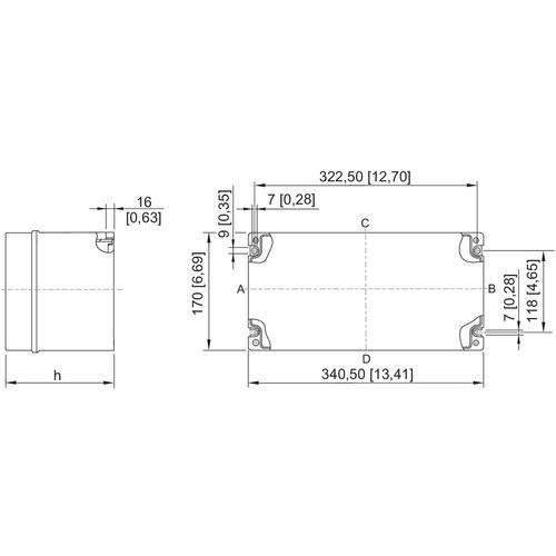 Stahl EExe-Klemmenkasten 81461S713D1TS351UK3N