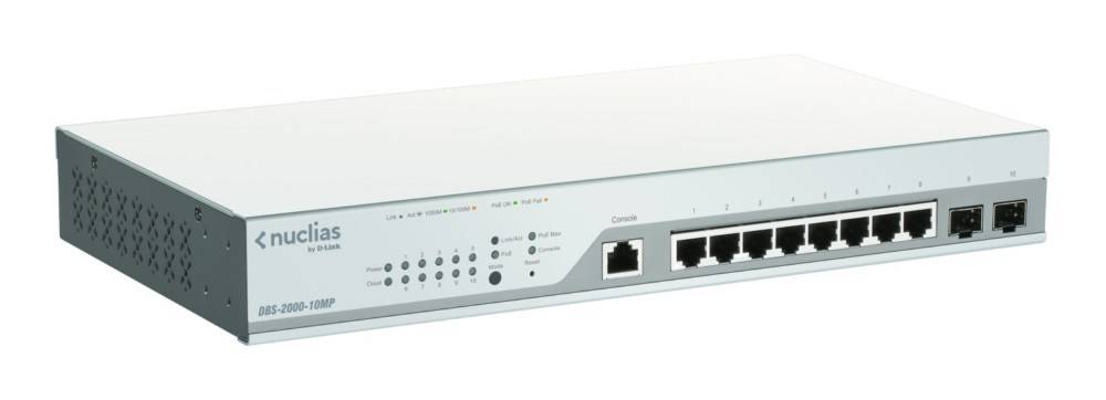 DLink Deutschland Nuclias Gigabit Switch DBS-2000-10MP