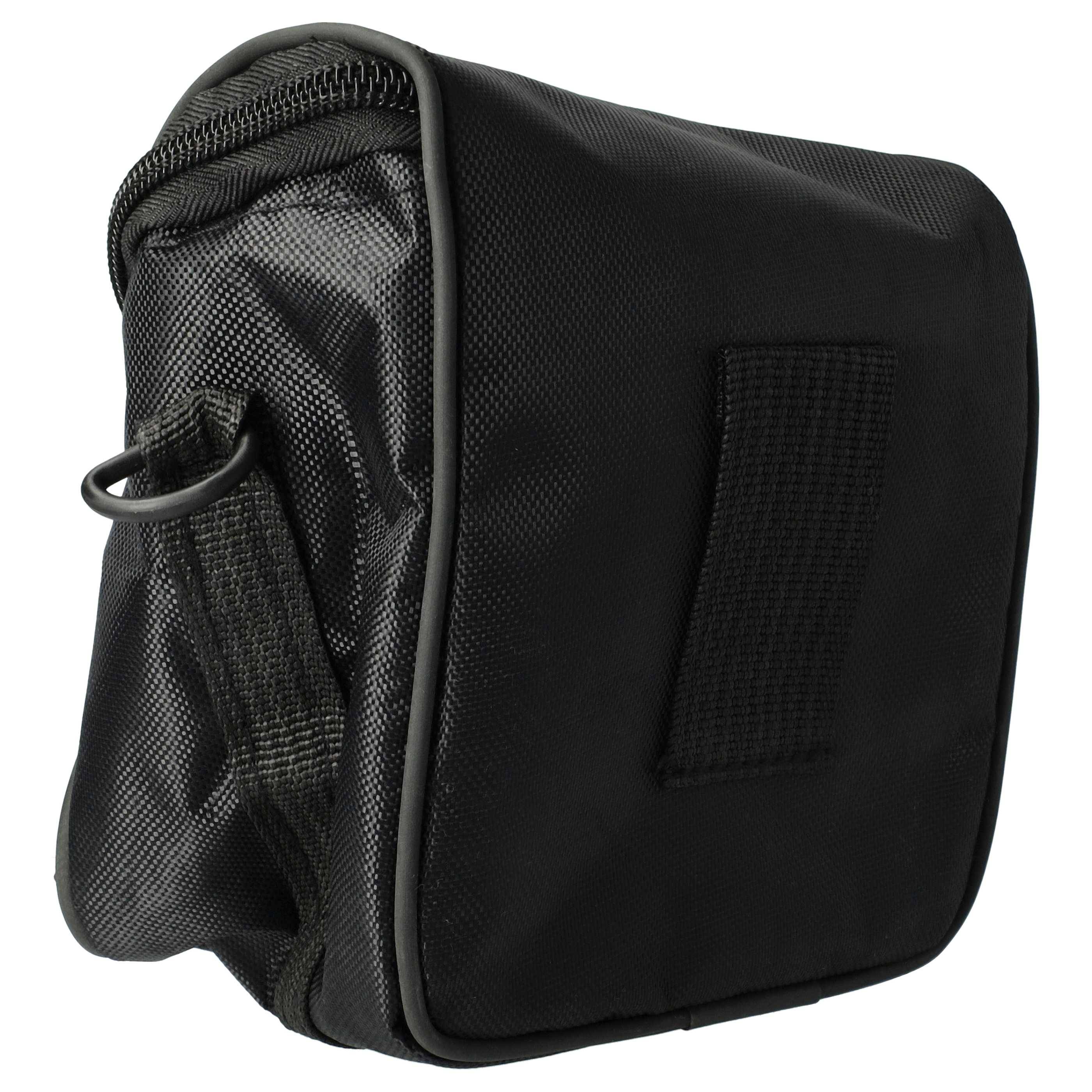 vhbw Kameratasche kompatibel mit Samsung NX300, NX3000, NX2000, NX300M, NX1100, NX1000 Kamera - schwarz, inkl. Schultergurt, 130 x 130 x 90 mm