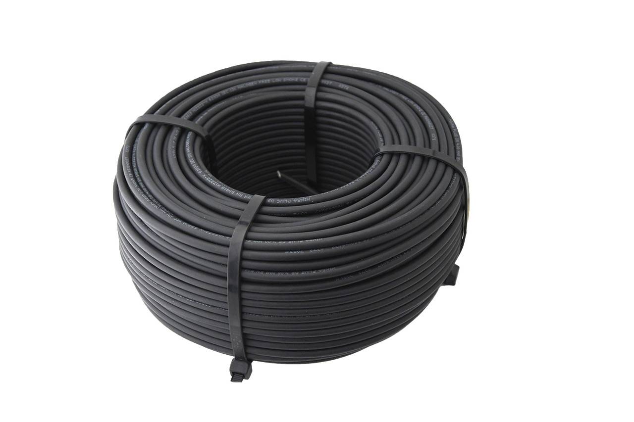 Solarkabel HIKRA® SOL 100m 4mm² Schwarz Solar Kabel PV Anschluss Photovoltaik