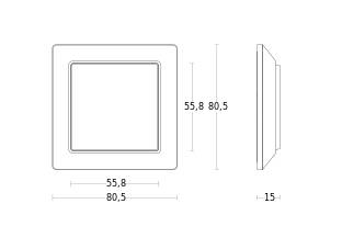 Steinel Funktaster Aufputz 084653