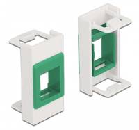 Delock Easy 45 Module Keystone Holder 22.5 x 45 mm