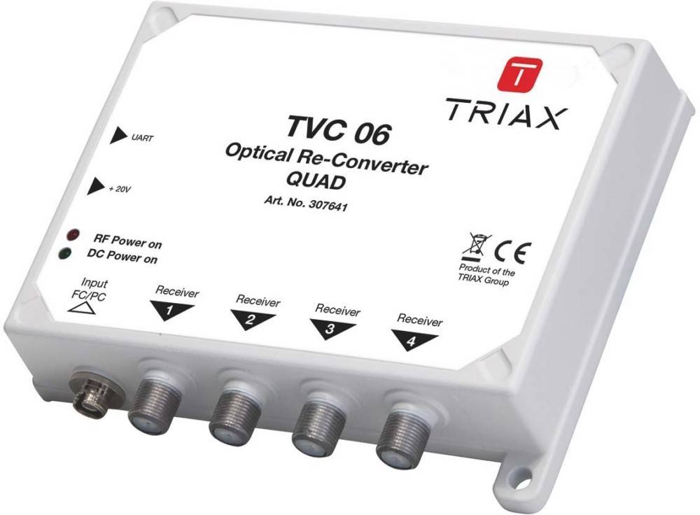 Triax Opto-Quad-Rückumsetzer TVC 06