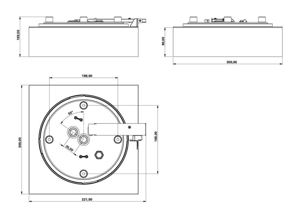 RP-Technik LED-Rettungszeichenleuchte WFXW413SC