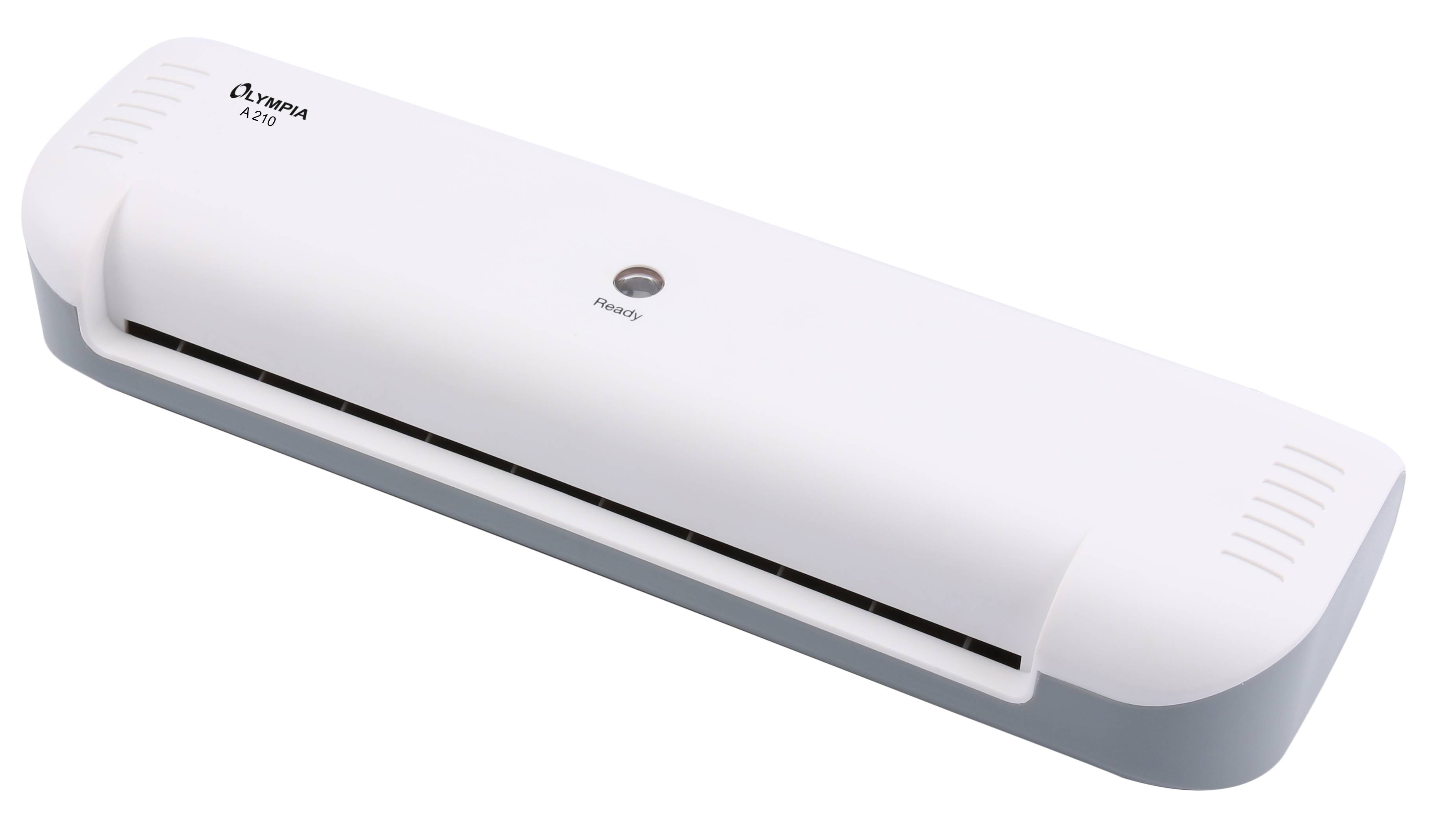 Olympia A 210, 23 cm, Heisslaminator, 4 min, 300 mm/min, 0,5 mm, A4