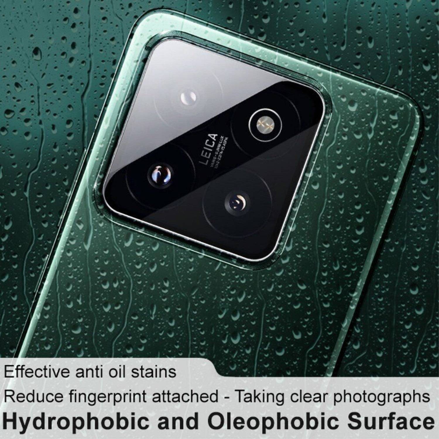 1x Kamera 9H Panzerhartglas für Xiaomi 14 3D KLAR ECHTES TEMPERED Panzerglas Kameraglas Kamerhartglas Kameraschutzglas Schutzglas Schutzfolie