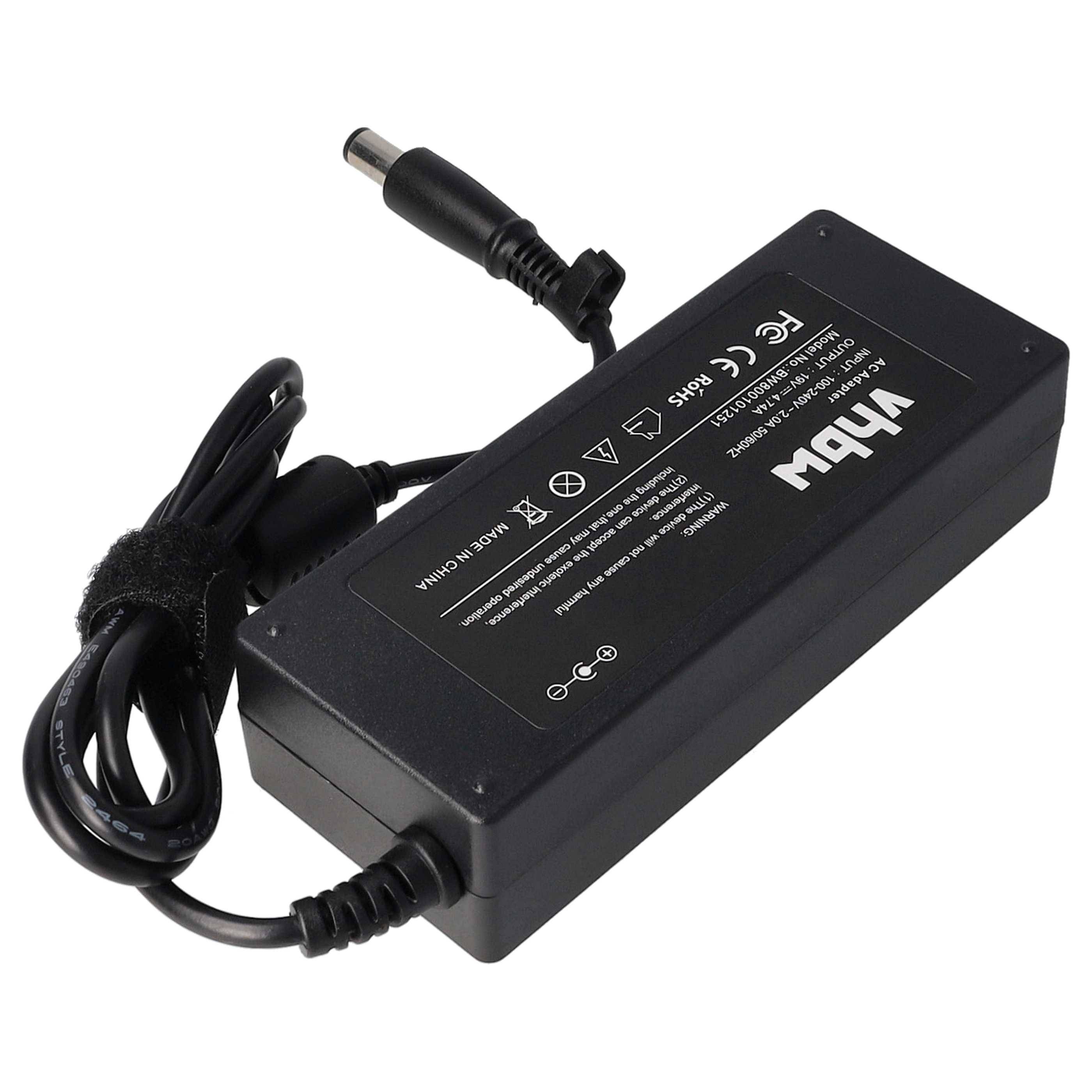 vhbw Netzteil kompatibel mit HP ProBook 4710s, 4720s, 4730s, 4740s, 5310m, 5320m, 5330m, 6360b, 6440b Notebook, 90 W
