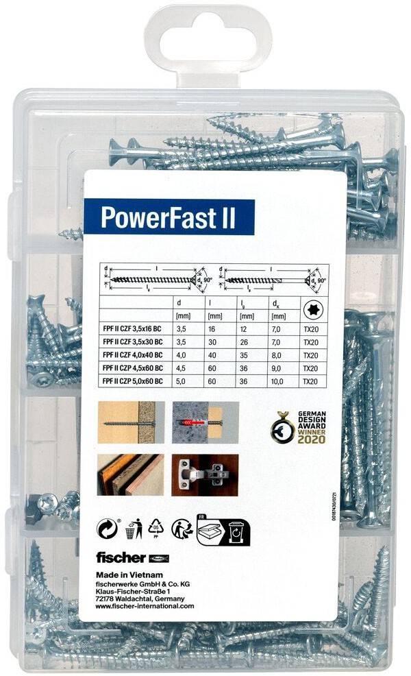 Fischer Deutschl. Meisterbox PowerFastIISKTG/VGTX