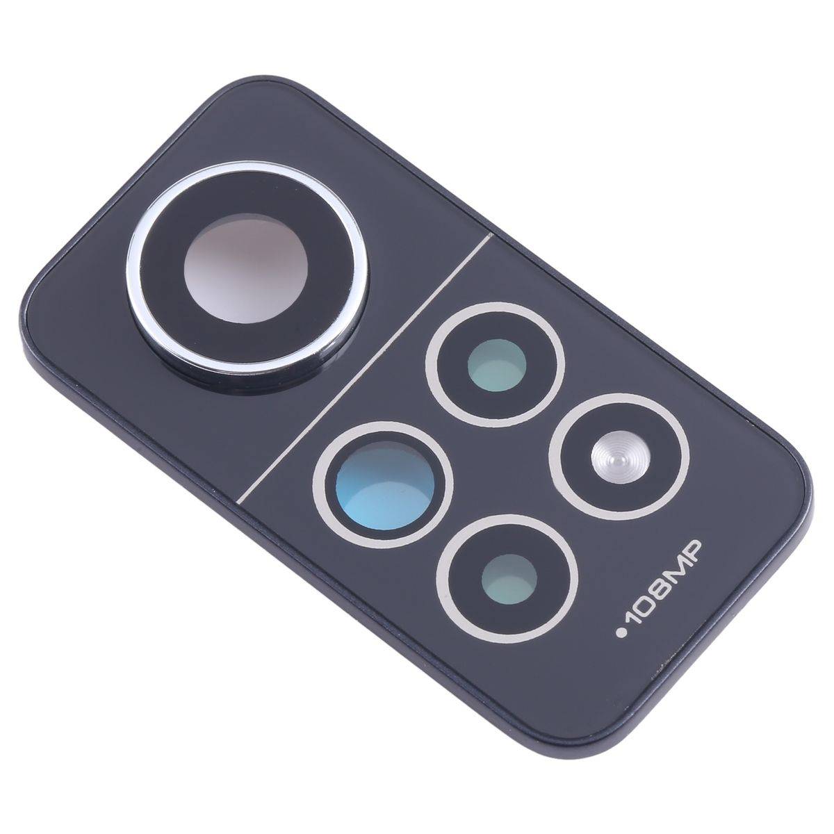 Für Xiaomi Redmi Note 12 Pro 4G Rück Kamera Linsen Cover Ersatzteil Schwarz