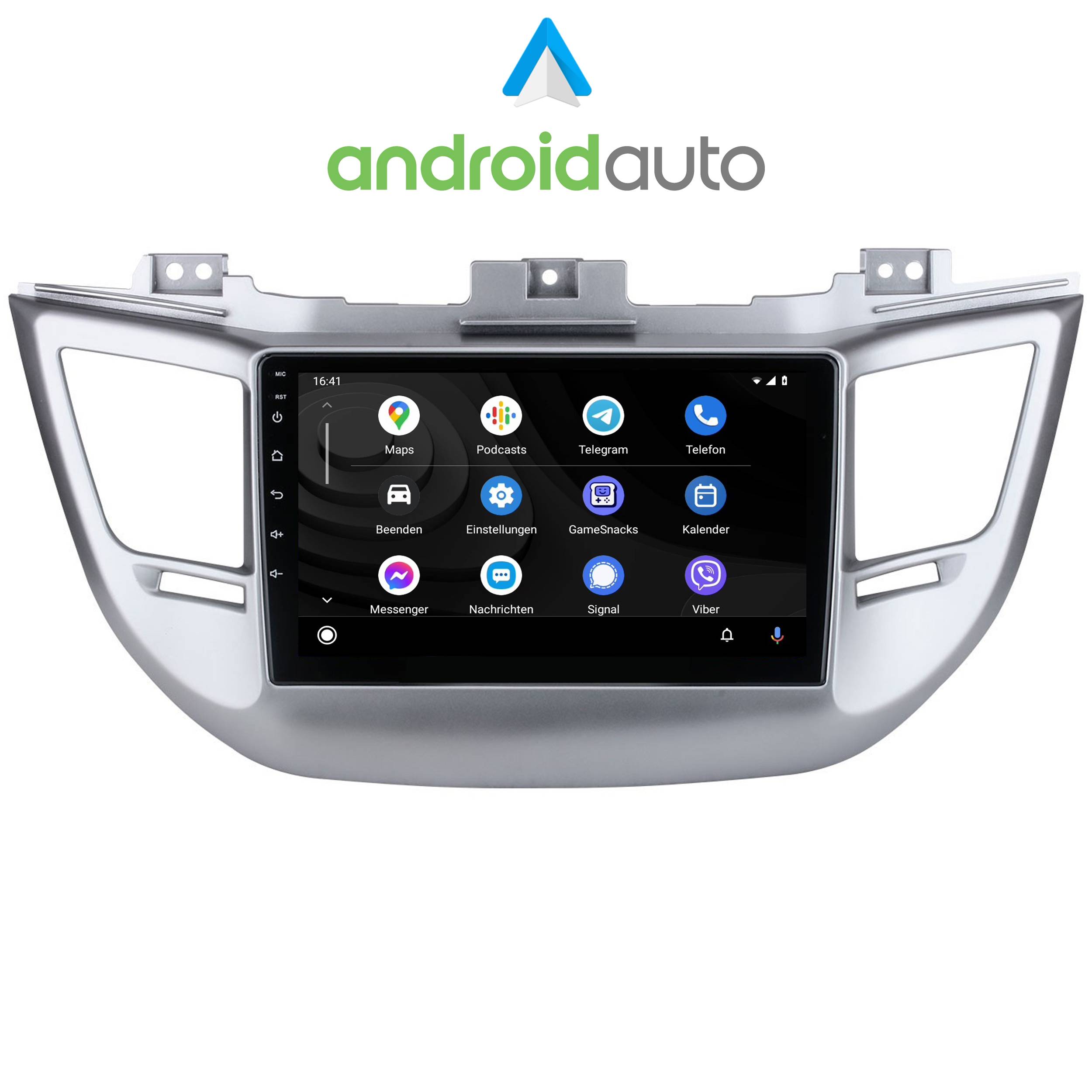 Für HYUNDAI TUCSON 2015 - 2018 9" Touchscreen Android Autoradio GPS Navi CarPlay