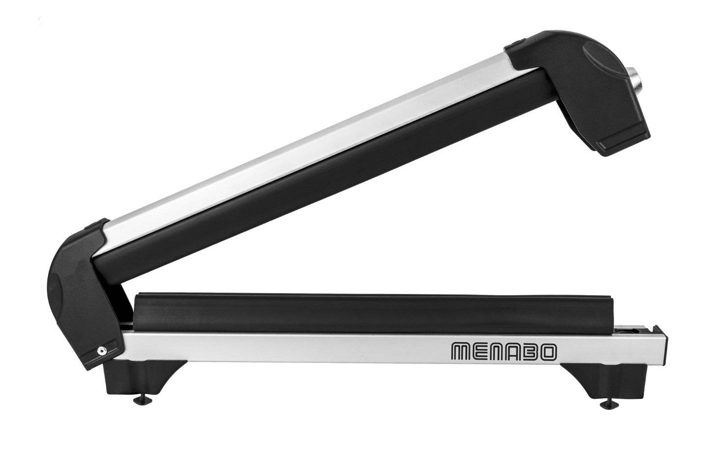 Skiträger ICEBERG 4 Paar Ski + Dachträger K1 PRO Aluminium kompatibel mit für Peugeot Ion (5Türer) ab 11