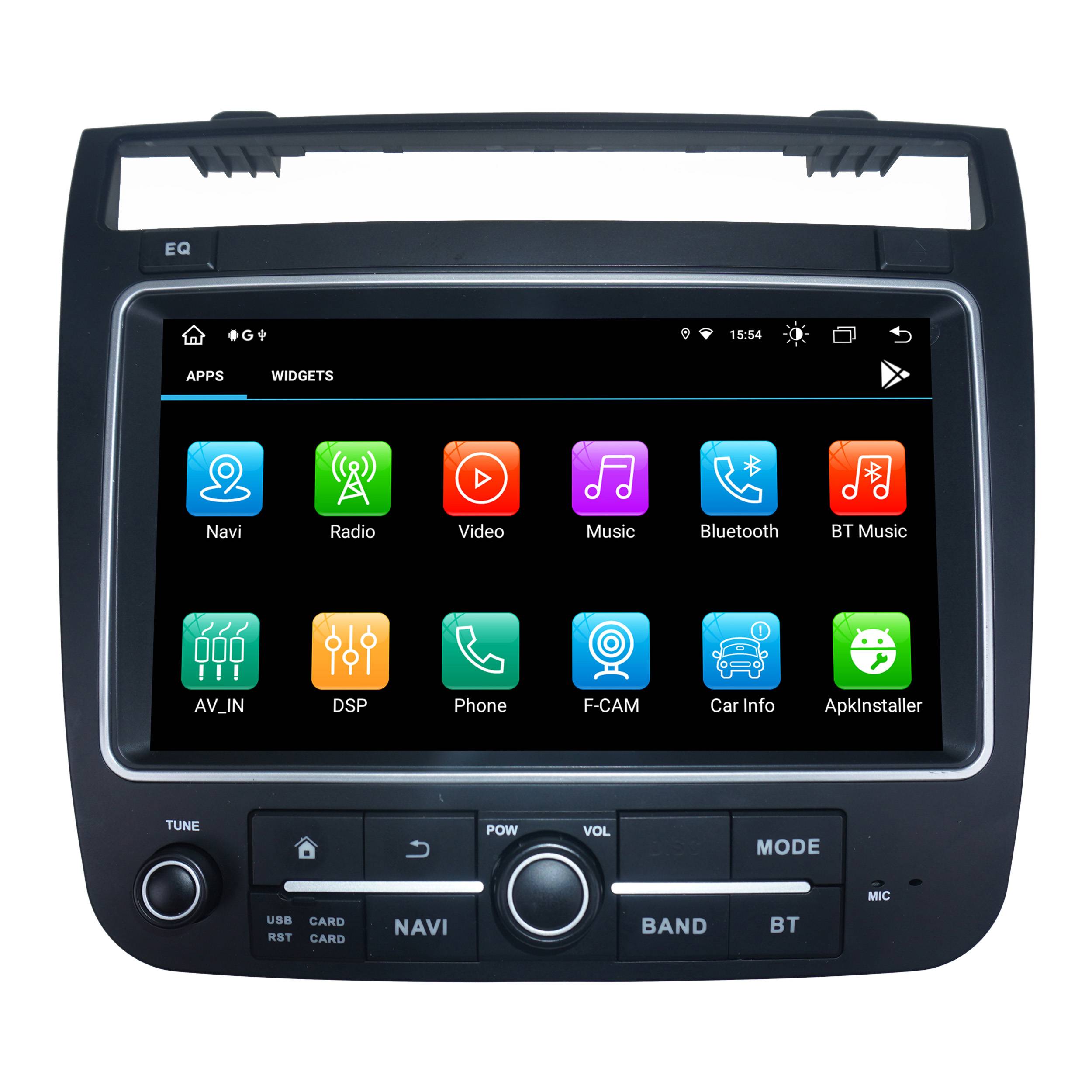 Für VW Touareg 2 RCD510 RCD550 7" Touchscreen Android Autoradio GPS Navi CarPlay