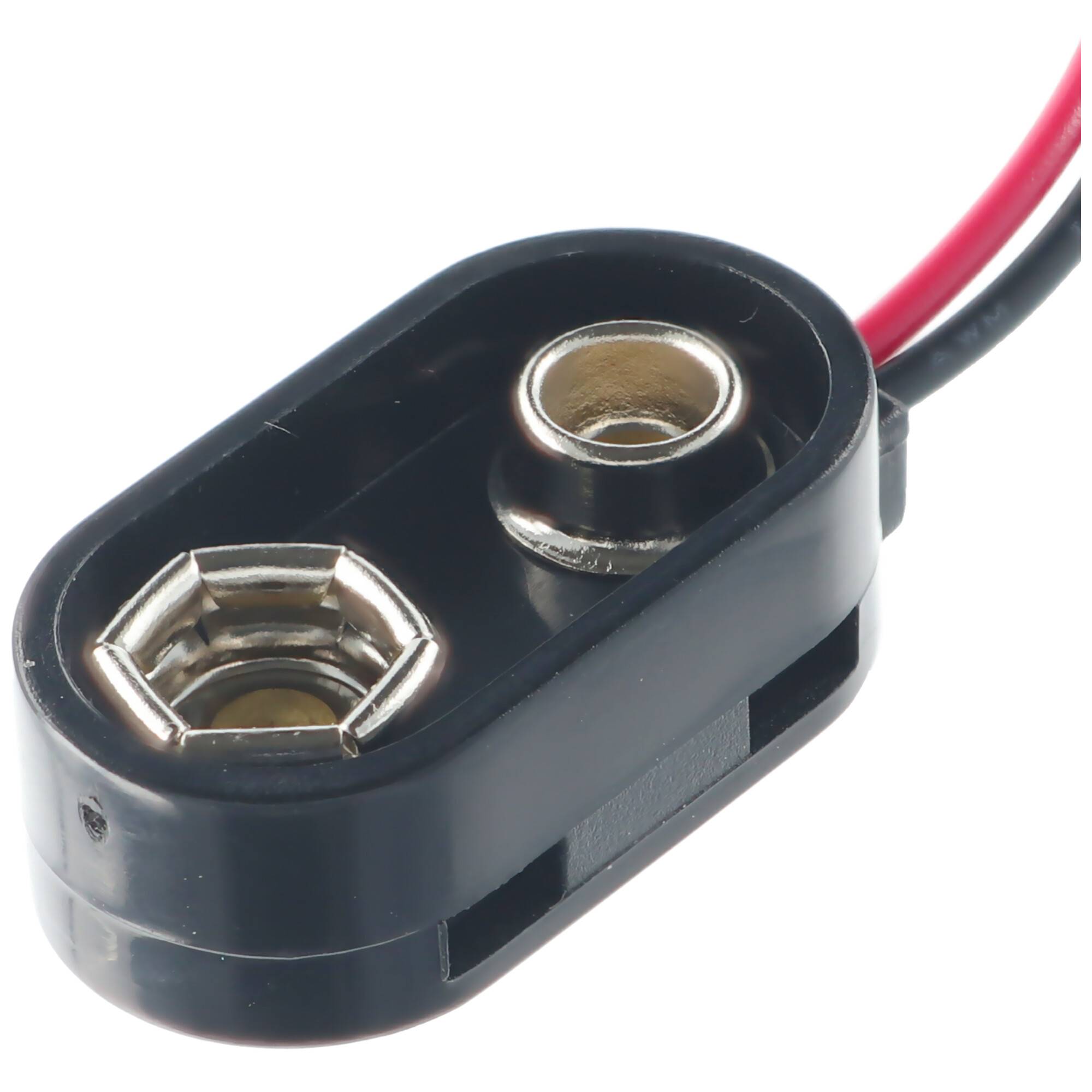 AccuCell Batterieclip für 9 V Block I-Form