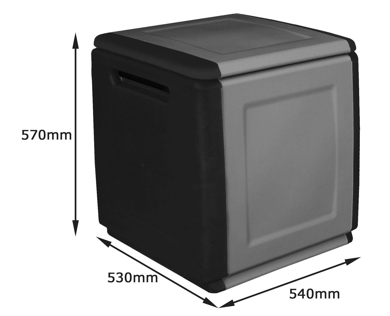 Kissenbox VDP CB1/N Gartenbox Auflagenbox Gartentruhe Mehrzwecktruhe 130 Liter