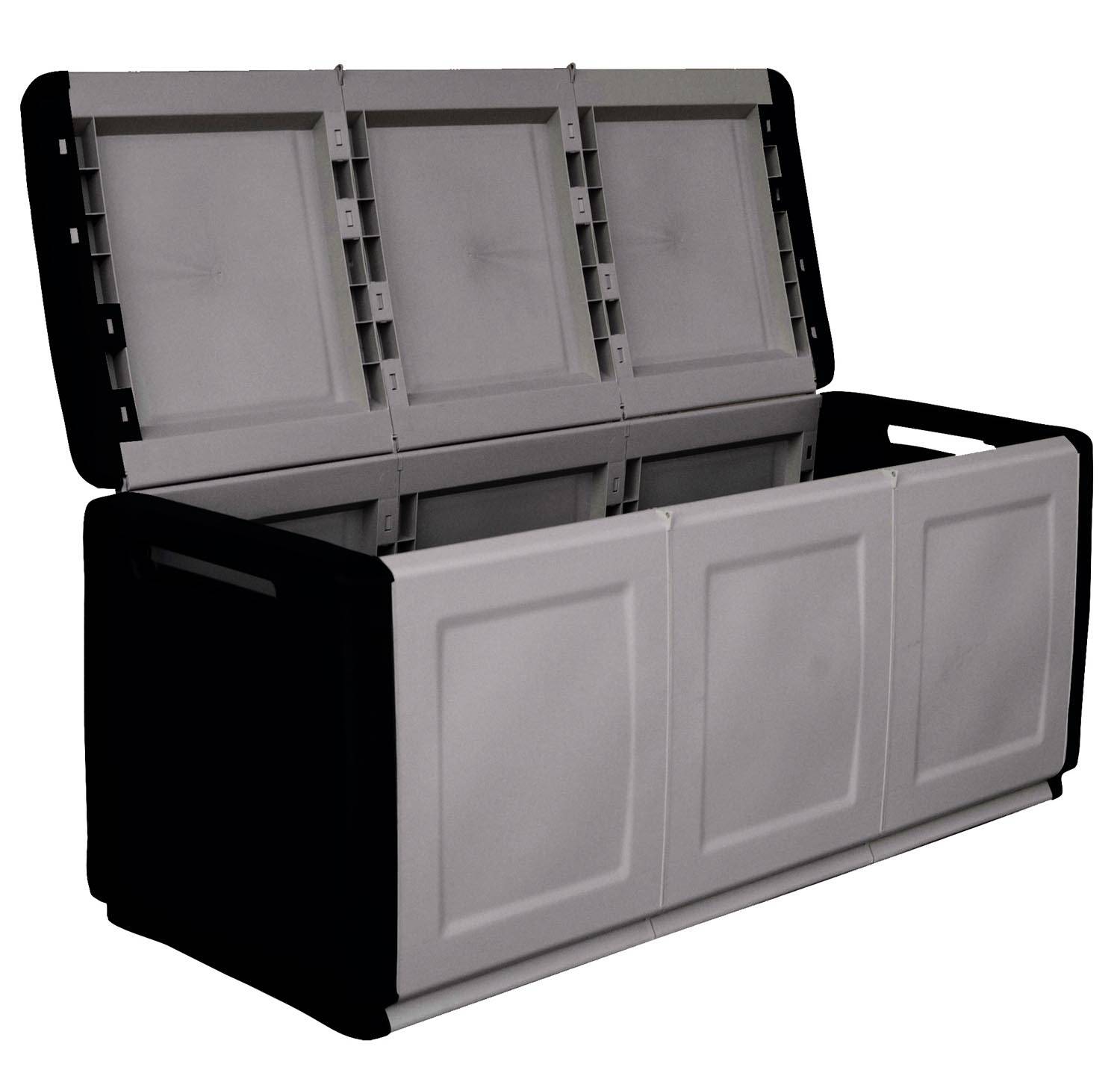 Kissenbox VDP CB3/N Gartenbox Auflagenbox Gartentruhe Mehrzwecktruhe 330 Liter