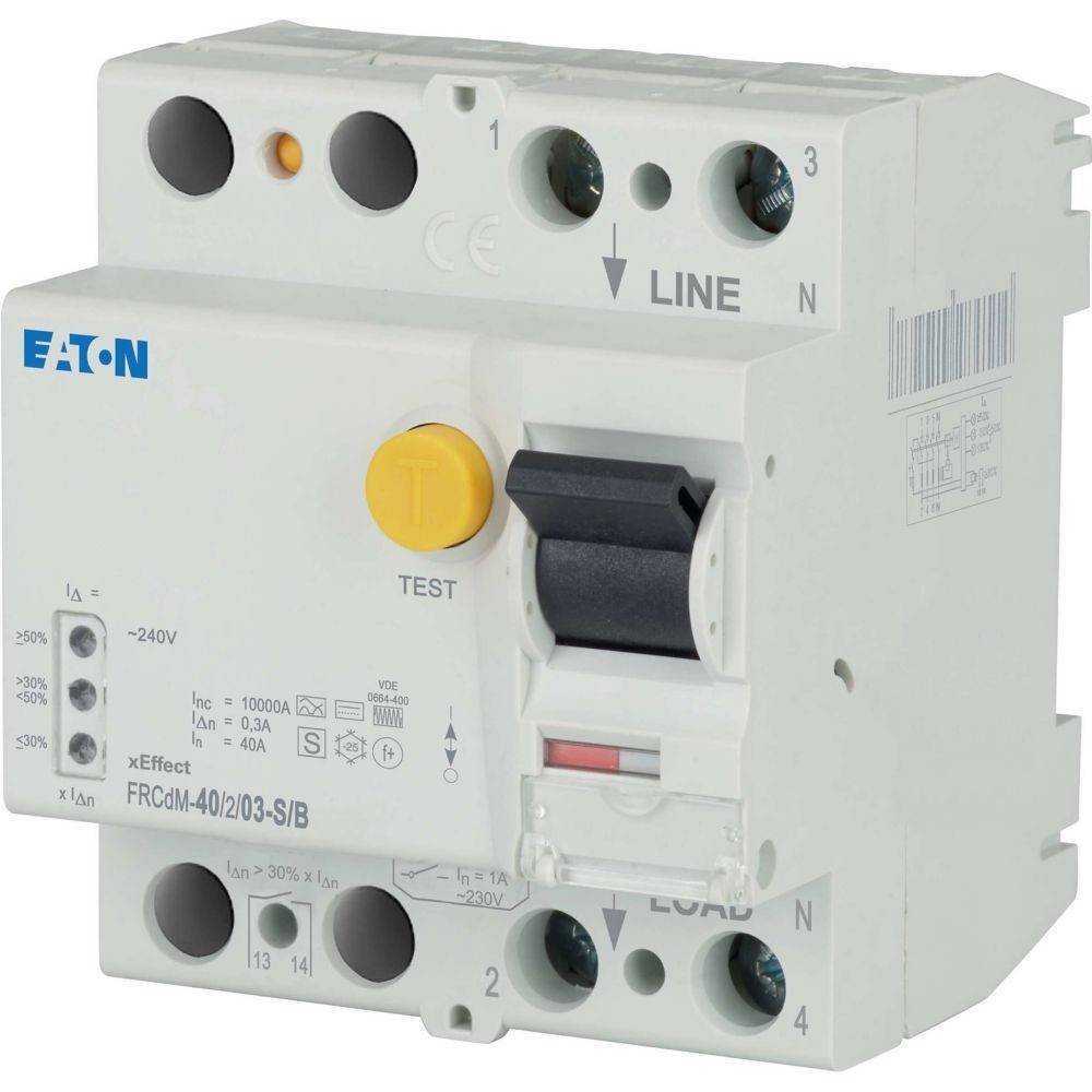 Eaton Digitaler FI-Schalter FRCdM-40/2/03-S/B
