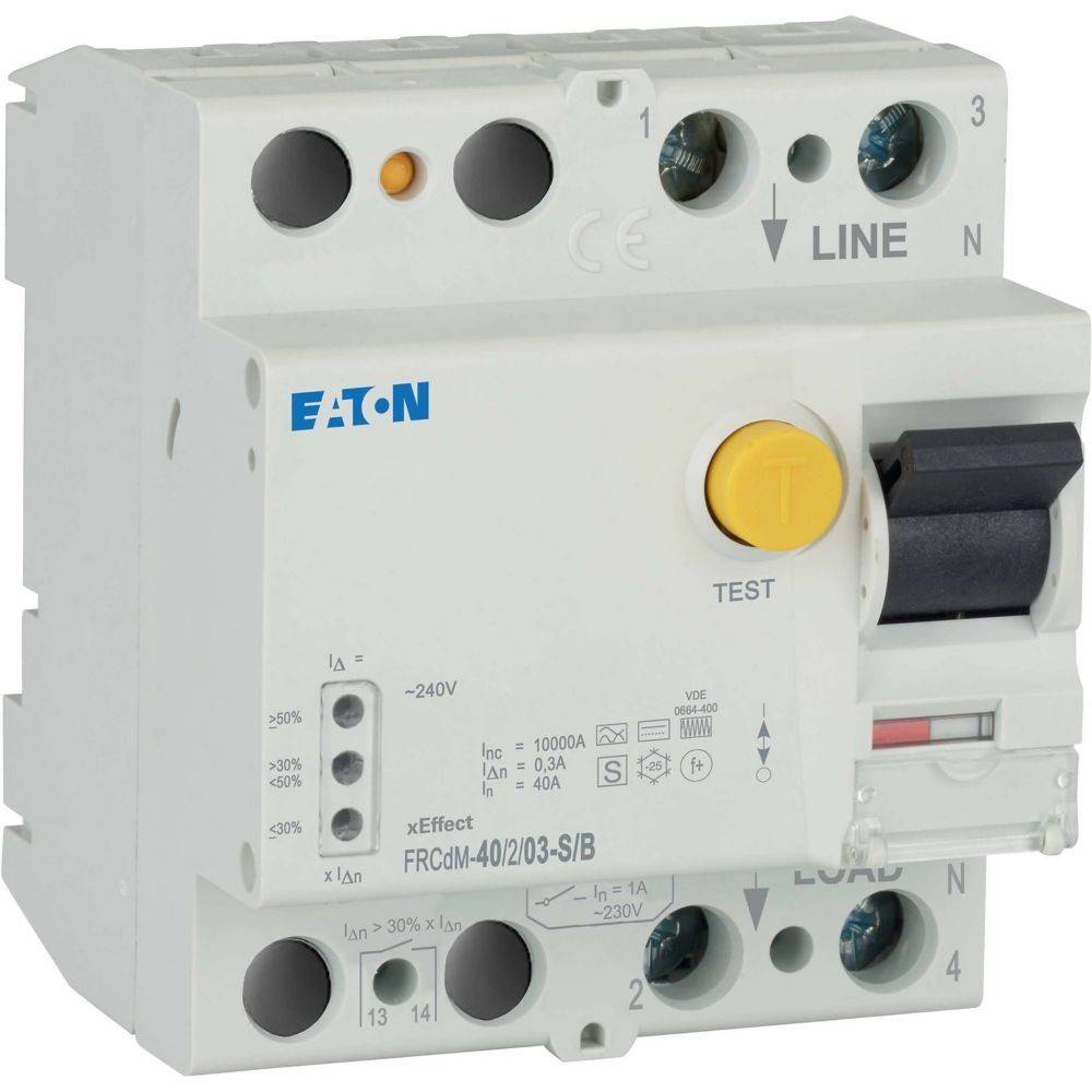 Eaton Digitaler FI-Schalter FRCdM-40/2/03-S/B