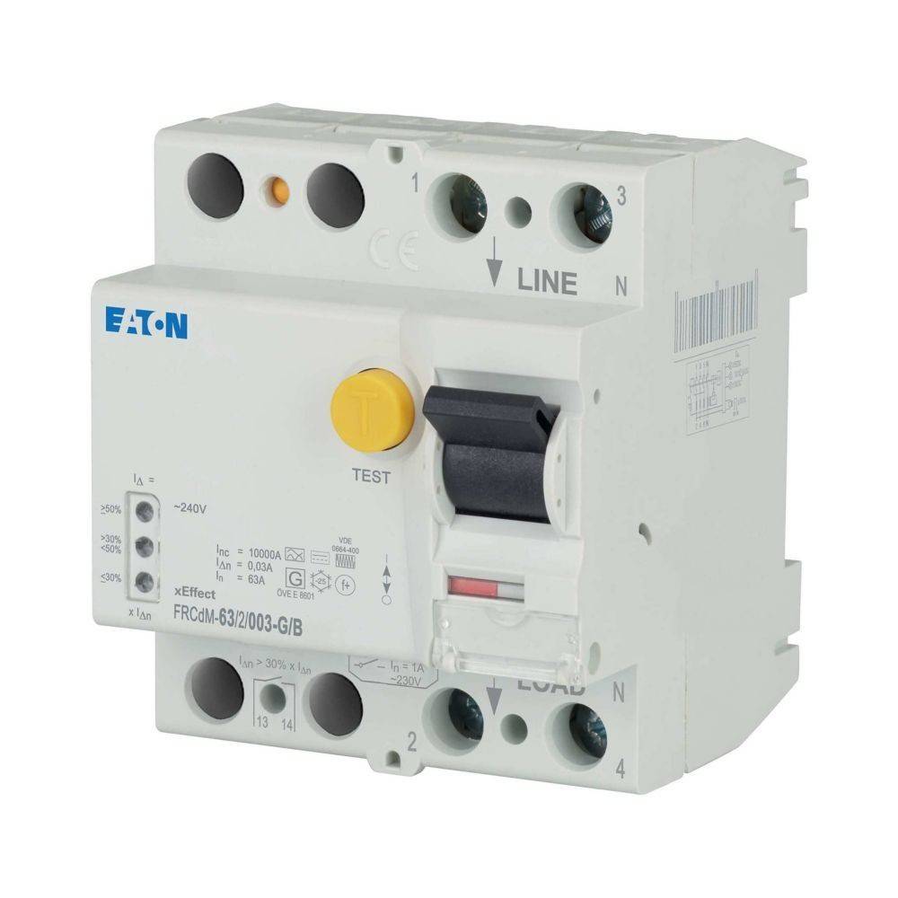 Eaton Digitaler FI-Schalter FRCdM-63/2/003-G/B