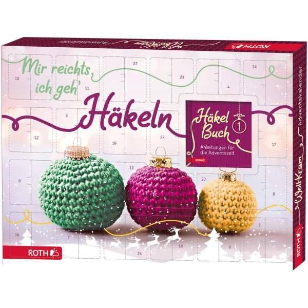 Adventskalender 'Wollkram-Adventskalender' bestückt