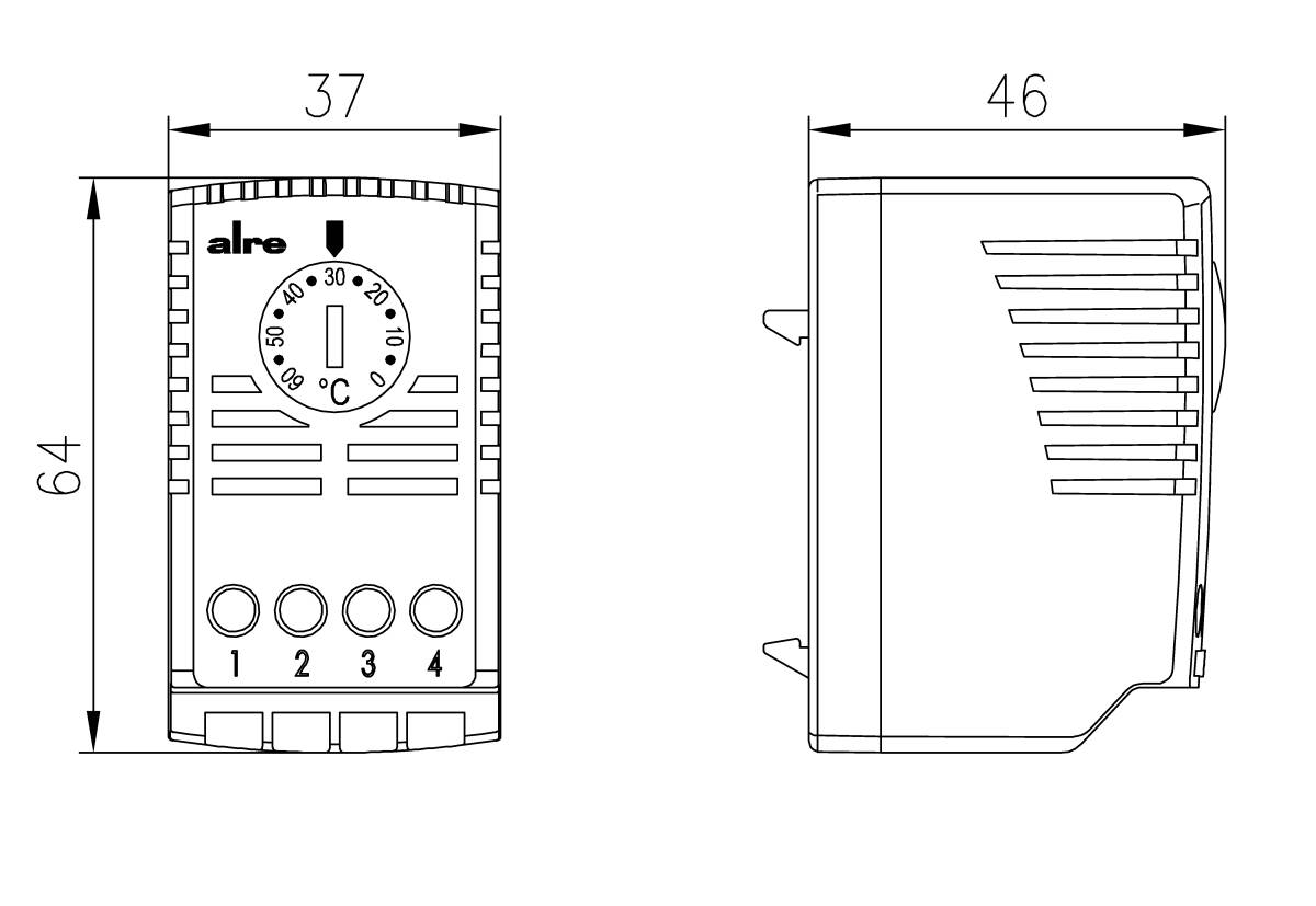 Alre-it Schaltschrankregler RTBSS-112.250/07