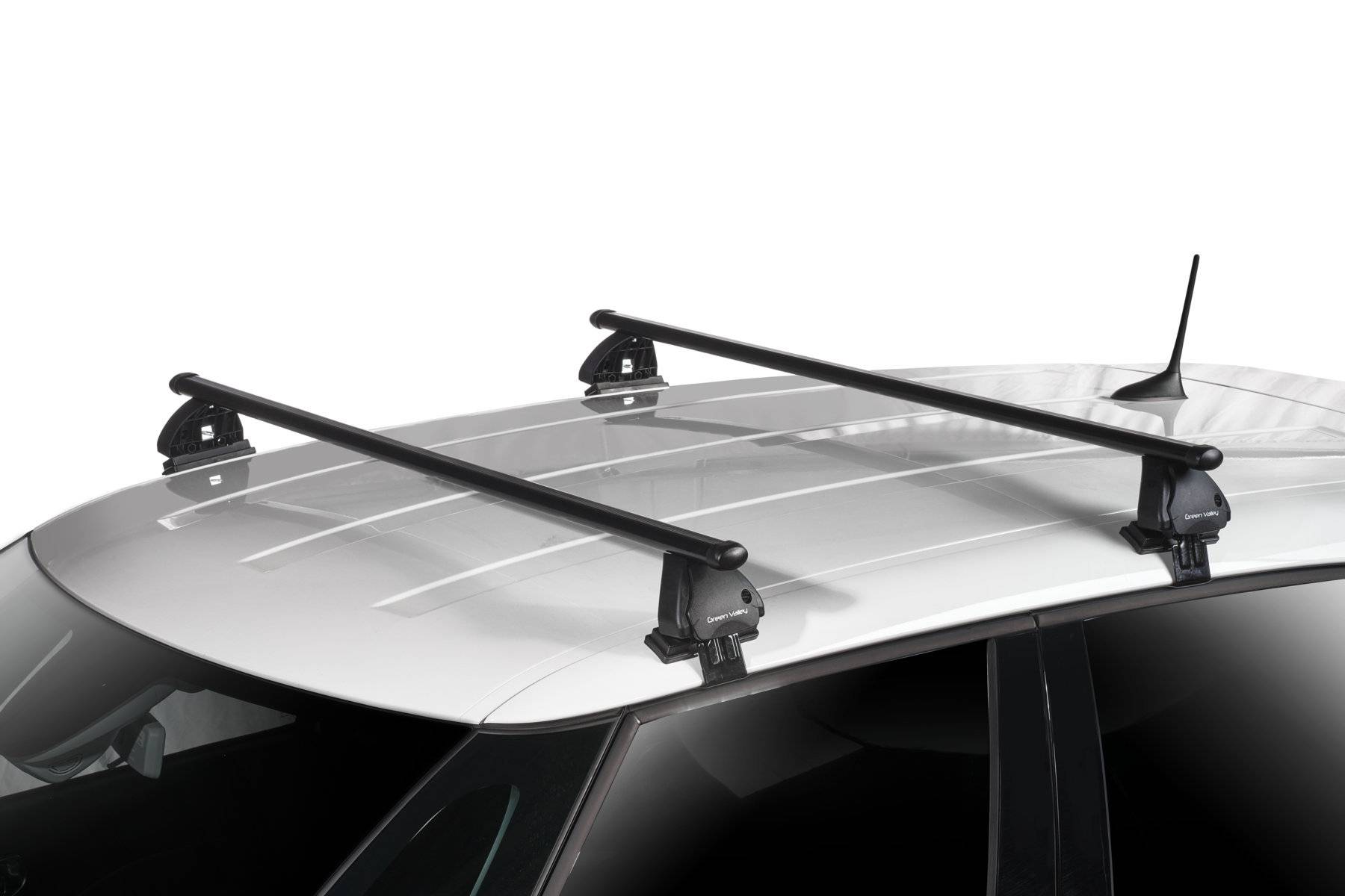 2x Fahrradträger SAGITTAR + Dachträger VDP EVO Stahl kompatibel mit für Nissan Micra (K11) 5 Türer 1992-2003