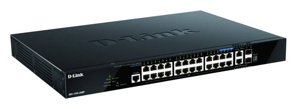 DLink Deutschland Smart Managed Switch DGS-1520-28MP