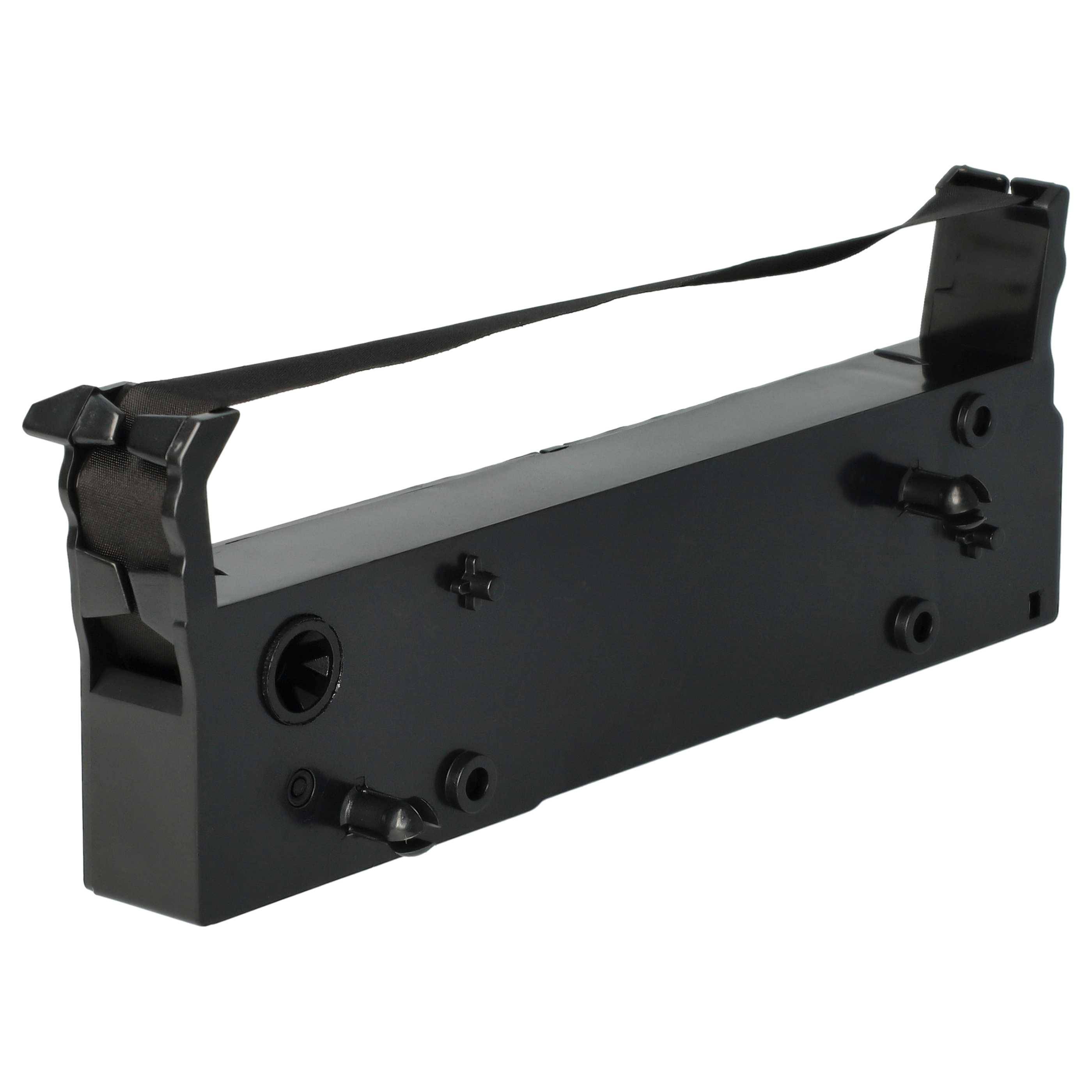 vhbw 5x Farbband Schriftband kompatibel mit Omron ECR 22, ECR 112, ECR 66, ECR 44, RP 40, SP 50 Nadeldrucker, Bondrucker - Schwarz