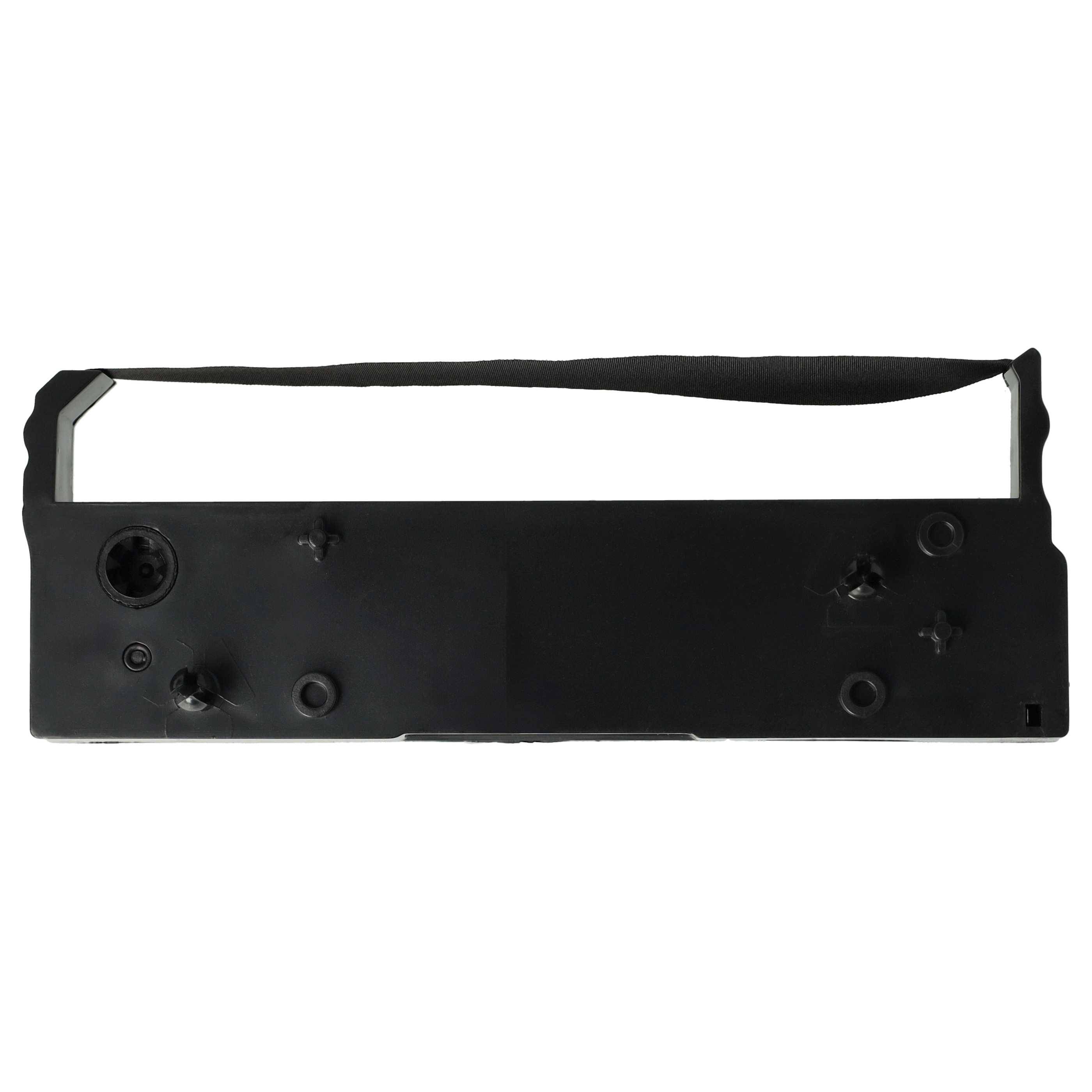 vhbw 5x Farbband Schriftband kompatibel mit Epson TM-H 3000, TM-H 3000 R, TM 290, TM 295, TM 290 II Nadeldrucker, Bondrucker - Schwarz