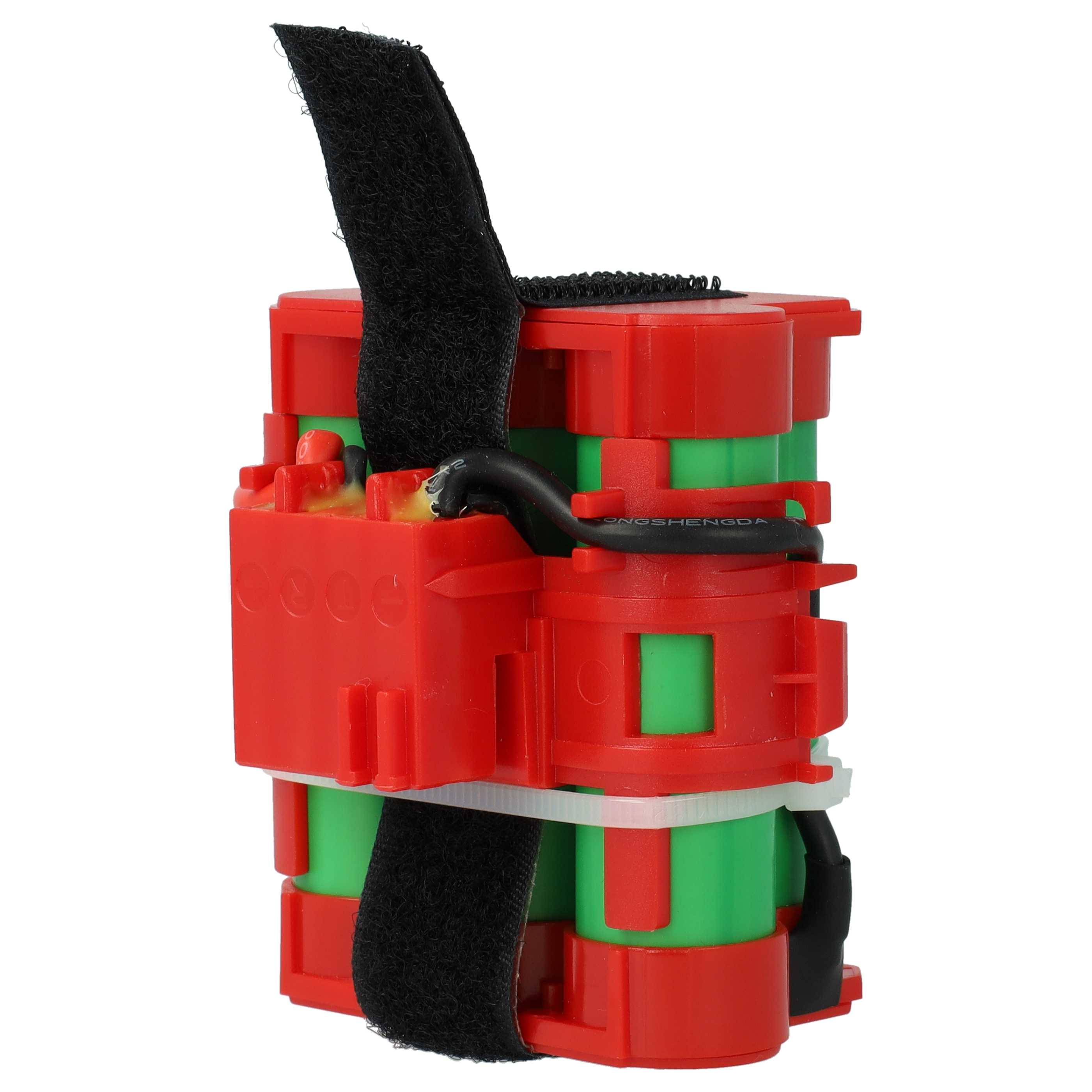 EXTENSILO 2x Akku kompatibel mit Gardena Robotic R40Li 2013, R40Li 2012, R40Li 2014, R38Li 2018, R38Li 2017 Rasenmäher (3000mAh, 18V, Li-Ion)