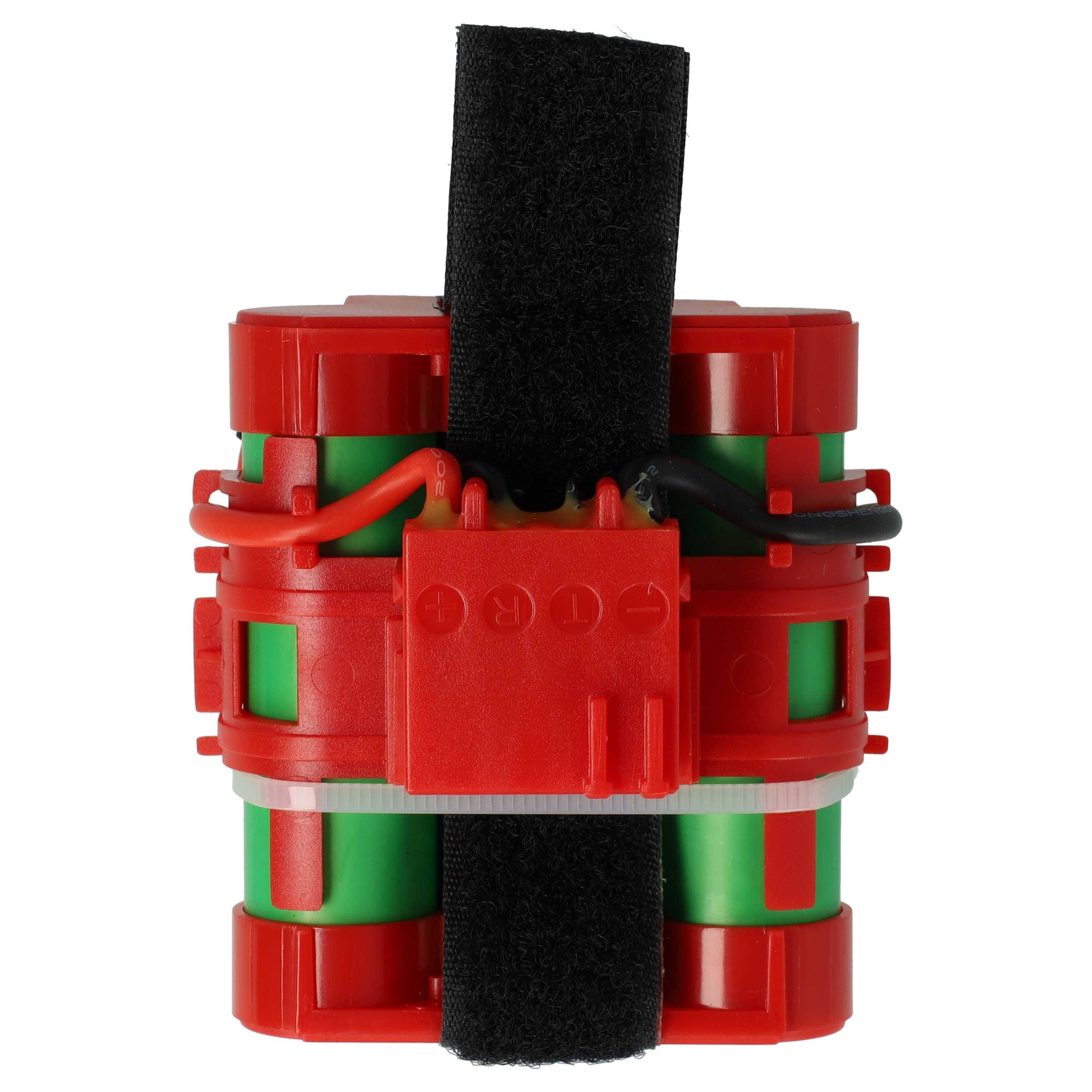 EXTENSILO 2x Akku Ersatz für Gardena 574 47 68-01, 505 69 73-20, 574 47 68-03, 574 47 68-02 für Rasenmäher (3000mAh, 18V, Li-Ion)