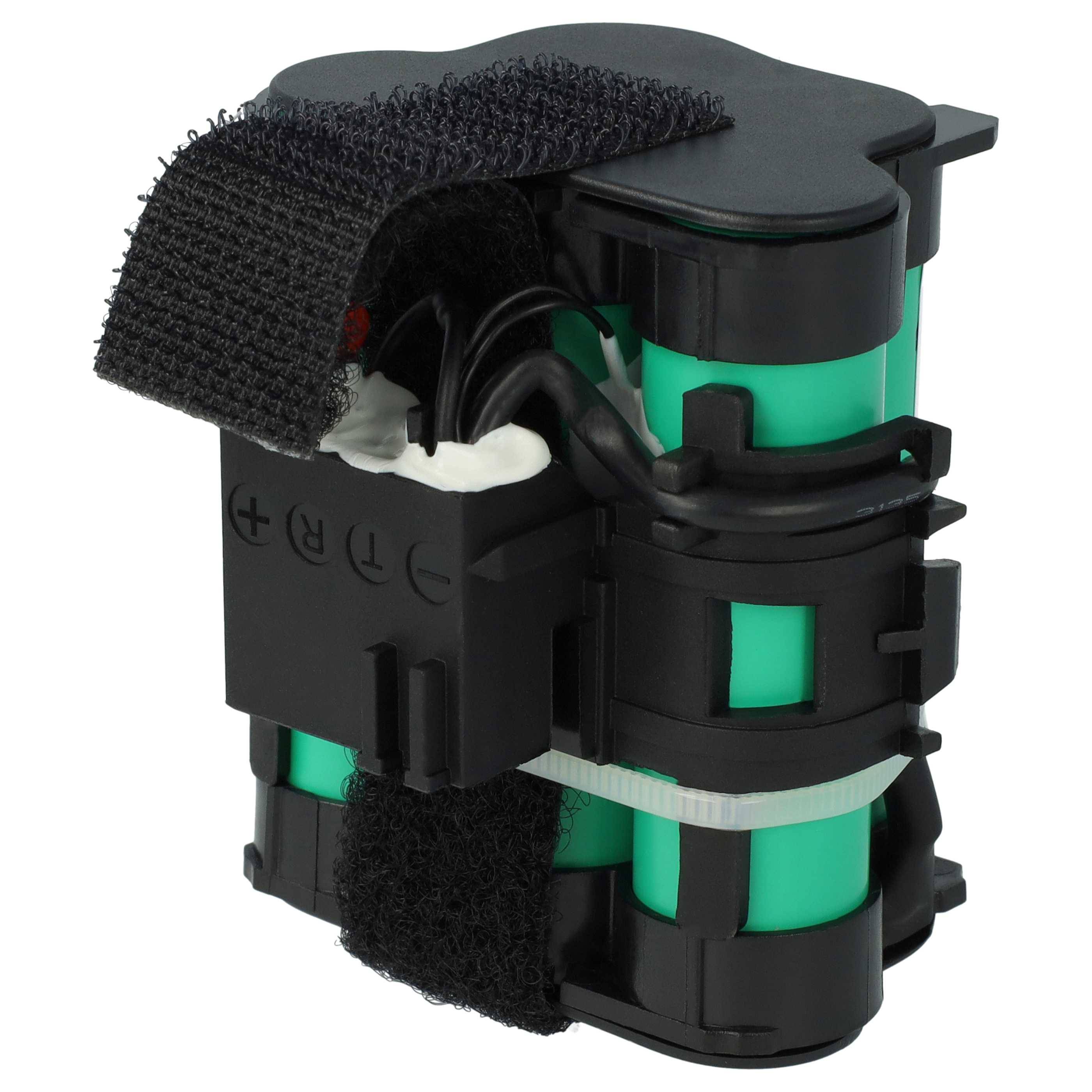 EXTENSILO 2x Akku kompatibel mit McCulloch ROB R1000, R800, R600 Rasenroboter Rasenmäher (2500mAh 18V Li-Ion)