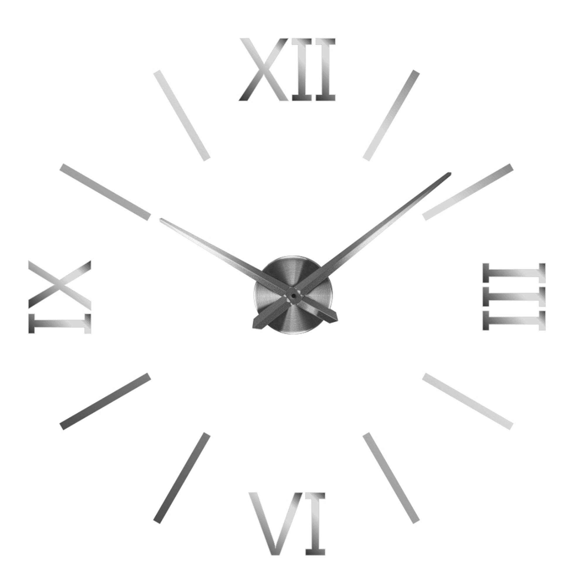 DIY Wanduhr zum Selberbauen 1200 mm Wandtattoo Do it Youself Deko Wohnzimmer - 4-LD5611-2