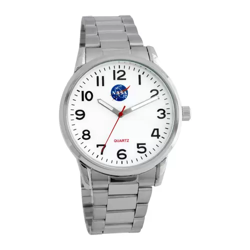 NASA Herrenarmbanduhr mit Edelstahlarmband Astronaut Weltall Quarzuhr 40 mm Japanisches Quarzuhrwerk - 2-MV1422-2 NASA Herrenarmbanduhr mit Edelstahlarmband Astronaut Weltall Quarzuhr 40 mm Japanisches Quarzuhrwerk - 2-MV1422-2