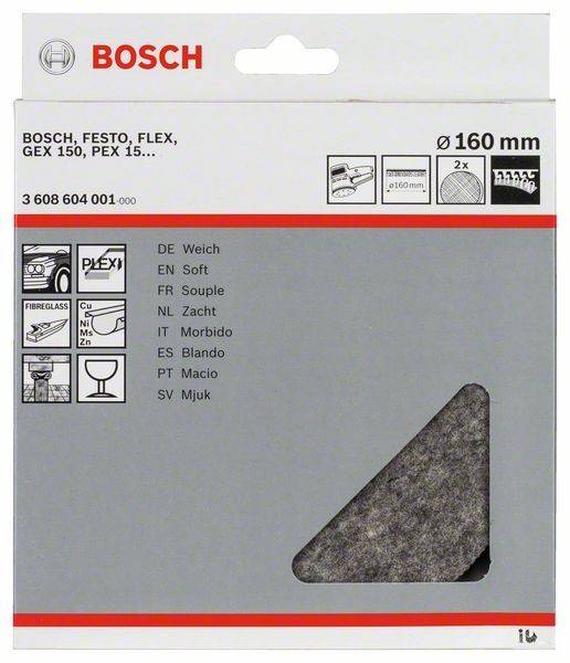 Bosch Power Tools Polierfilz für 3608604001