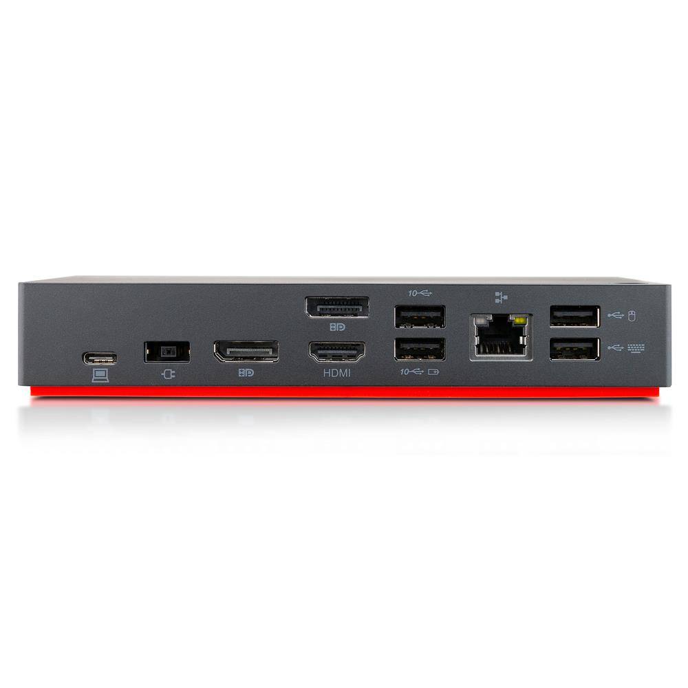 Lenovo ThinkPad USB-C Dock Gen 2 40AS0090EU (2x DP, 1x HDMI, 3x USB 3.1, 1x USB-C, ) 90W Netzteil