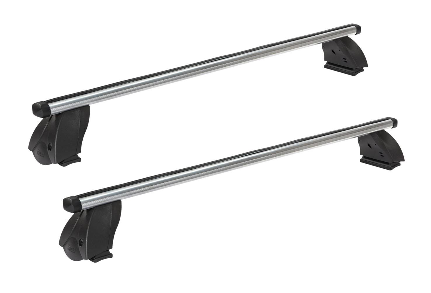 Skiträger ICEBERG 4 Paar Ski + Dachträger K1 PRO Aluminium kompatibel mit für VW Traporter (T5) 09-15