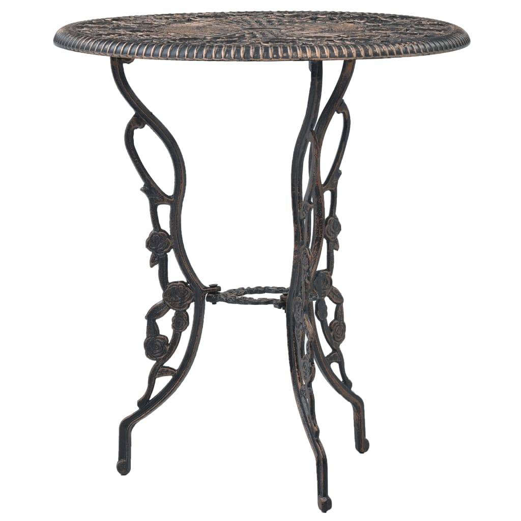 vidaXL 3-tlg. Bistro-Set Aluminiumguss