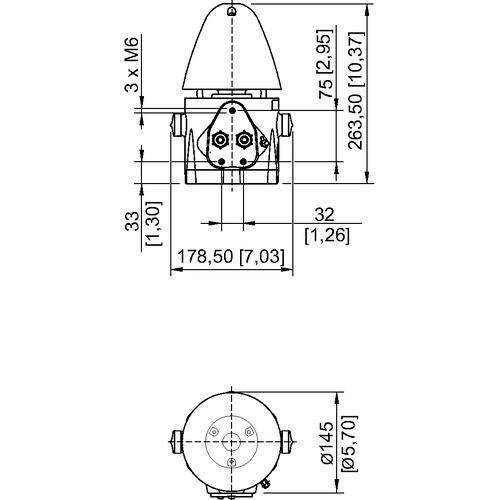 Stahl akustisches Signalgerät 225185